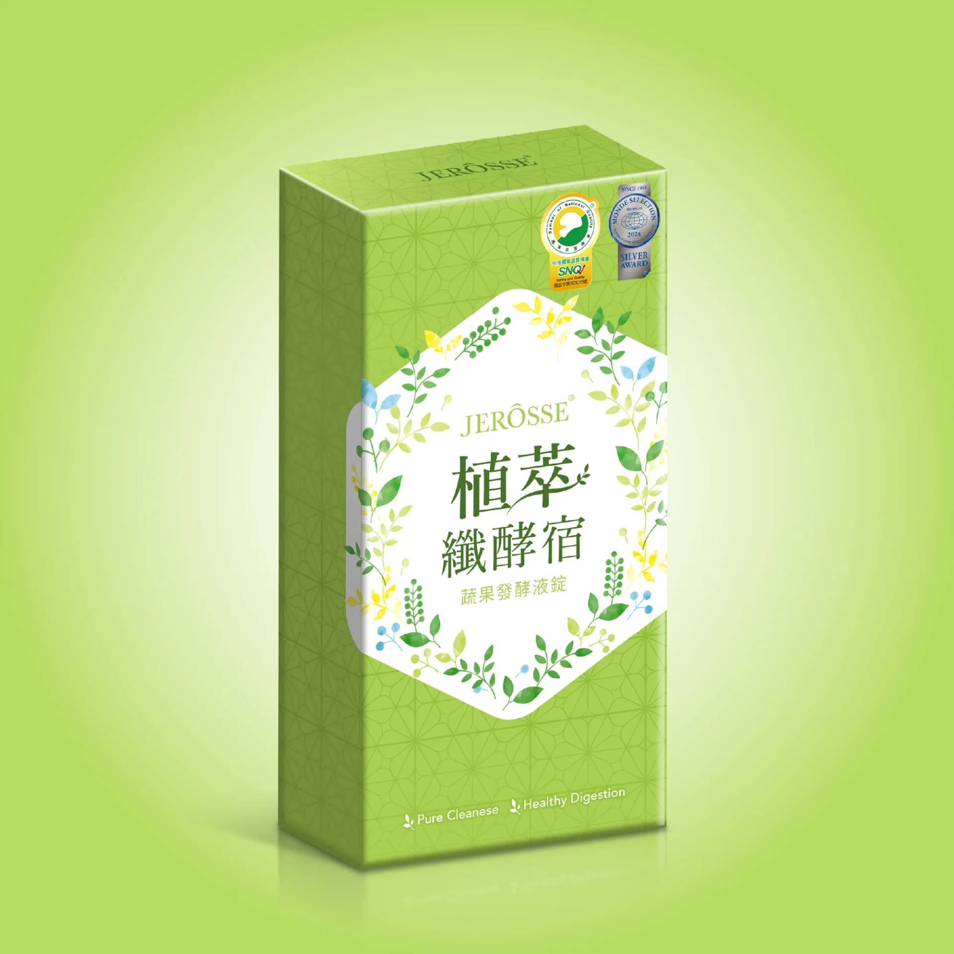 JEROSSE 婕樂纖 植萃纖酵宿 (60錠/盒) 官方授權 - 2