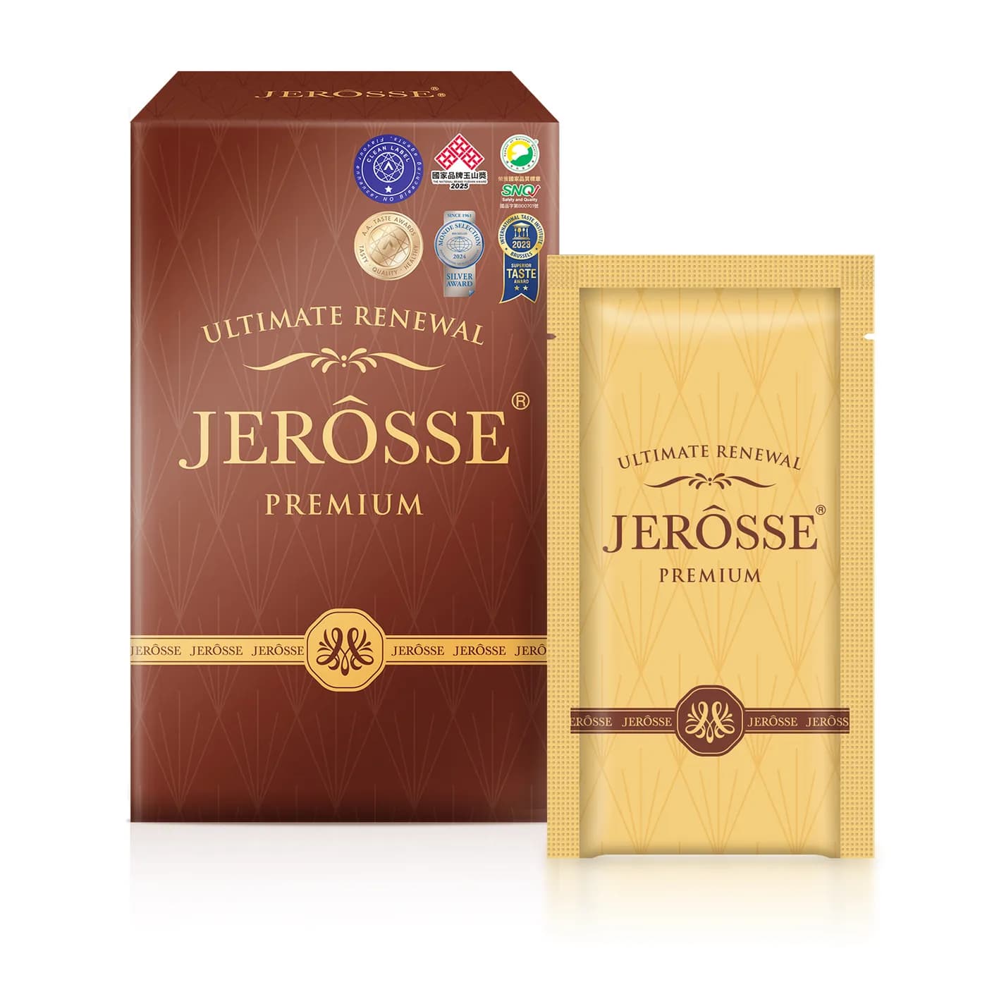 JEROSSE 婕樂纖 輕卡肽纖飲 (肽可可) 官方授權正品 (10包/盒) - 2