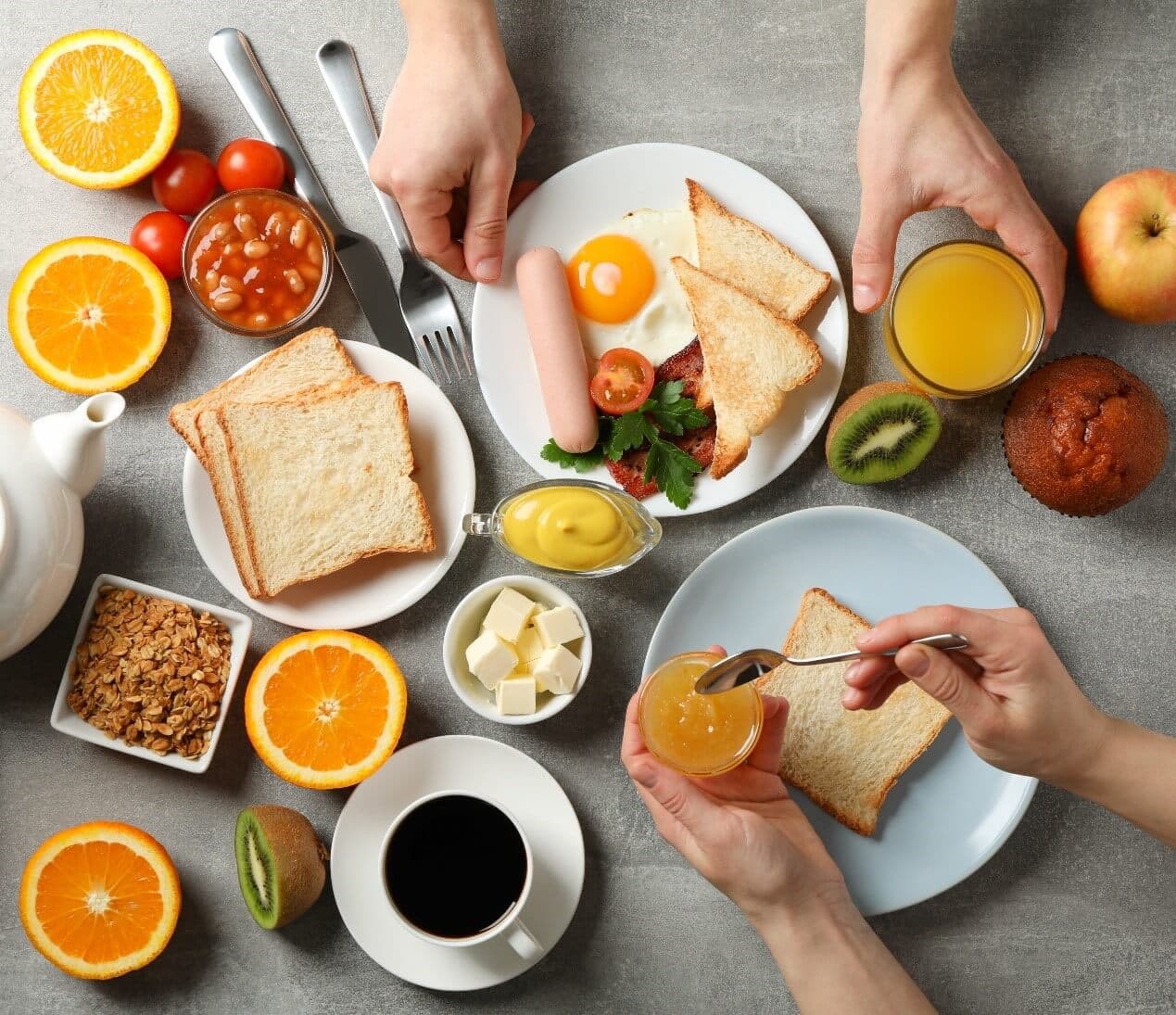 營養師:3種自以為健康早餐?你中了哪幾項?